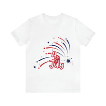 Load image into Gallery viewer, Fourth Of July Fireworks - Unisex Jersey Short Sleeve Tee
