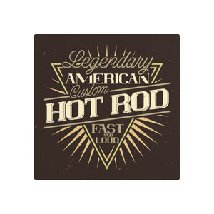 American Custom Hot Rod - Metal Art Sign