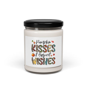 Pumpkin Kisses & Harvest Wishes - Scented Soy Candle, 9oz