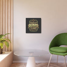 Load image into Gallery viewer, Union Denium- Metal Art Sign
