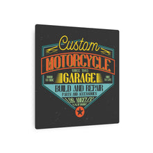 Load image into Gallery viewer, Custom Motorcycles - Metal Art Sign
