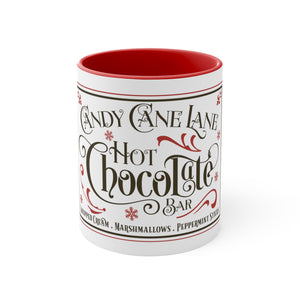 Hot chocolate Bar - Accent Coffee Mug, 11oz