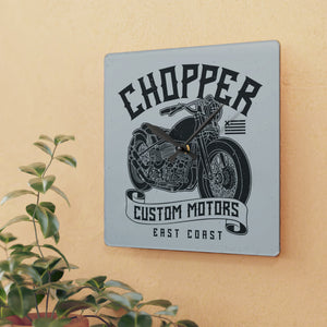 Chopper Custom Motors - Acrylic Wall Clock