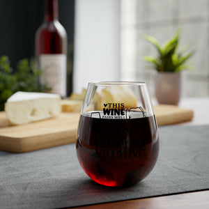 This Wine Pairs Well With - Stemless Wine Glass, 11.75oz
