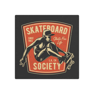 Skateboard Society - Metal Art Sign