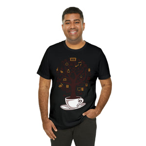 Coffee Tree - Unisex Jersey Short Sleeve Tee