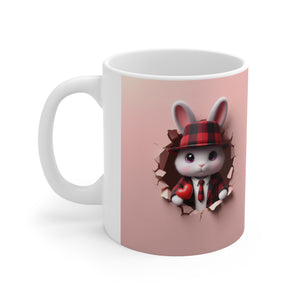 Valentine Rabbitt (6) - Ceramic Mug 11oz