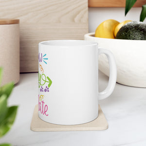 Follow The Bunny - Ceramic Mug 11oz