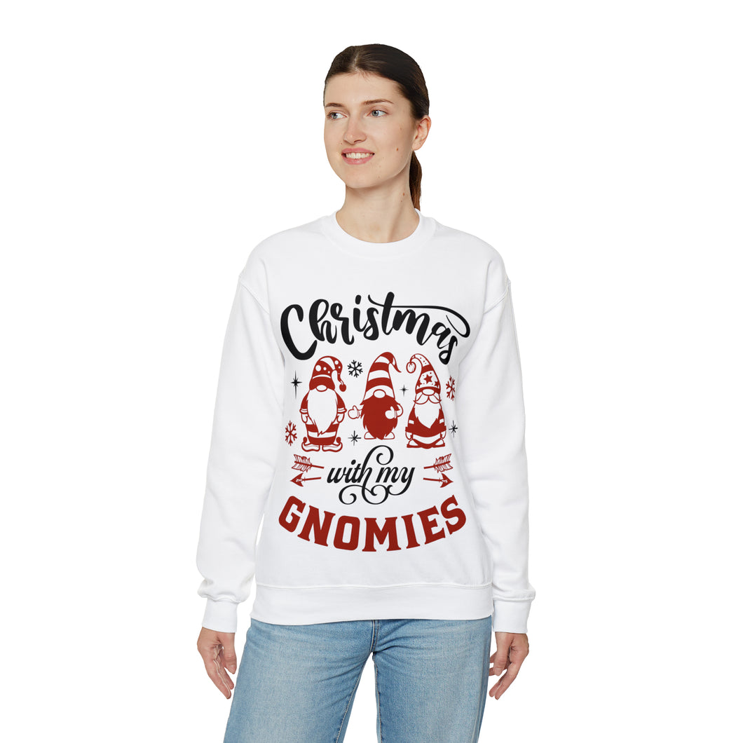Christmas With MY Gnomies - Unisex Heavy Blend™ Crewneck Sweatshirt