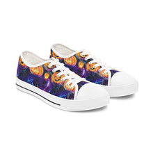 Load image into Gallery viewer, Pastel Halloween Pumpkins - Women&#39;s Low Top Sneakers
