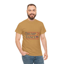 Load image into Gallery viewer, Trump Vance 2024 - Unisex Heavy Cotton Tee
