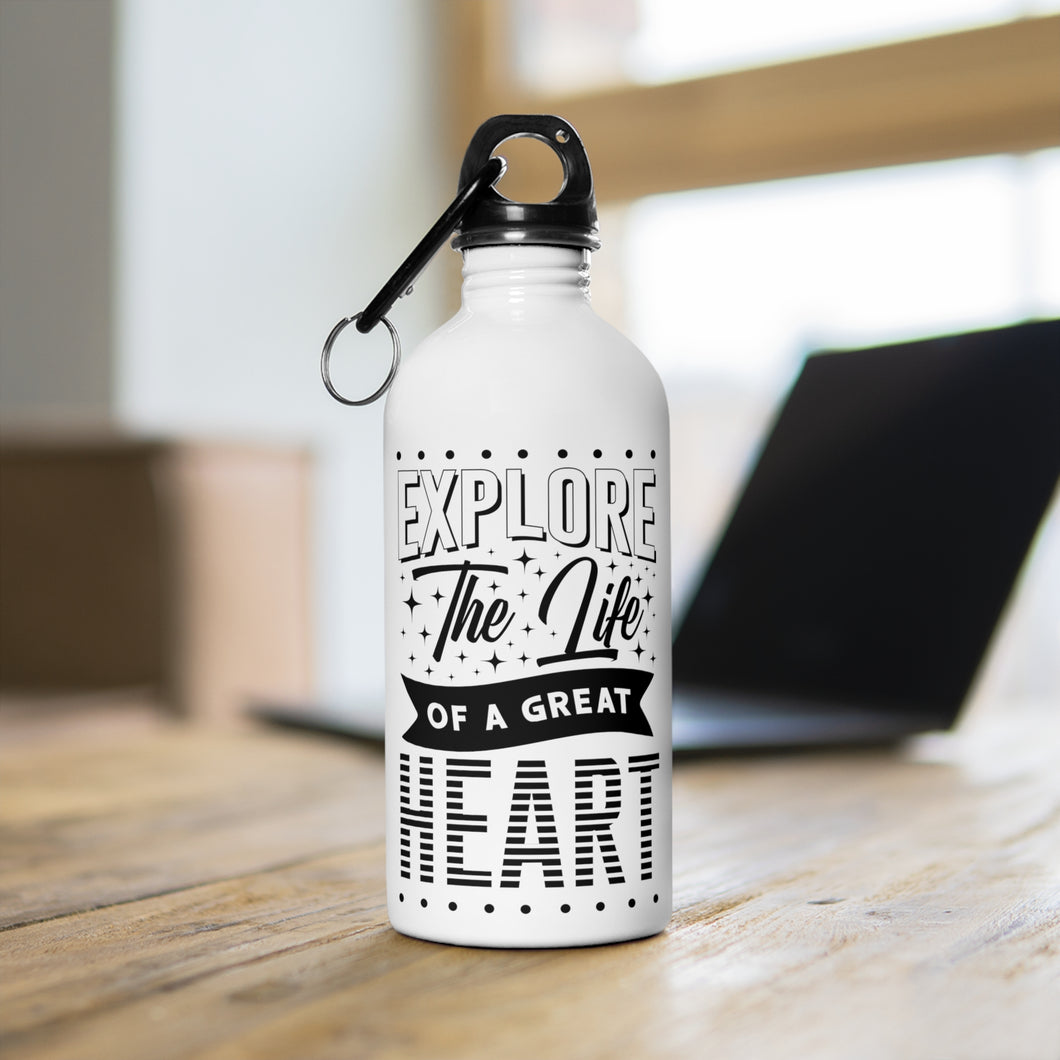 Explore The Life - Stainless Steel Water Bottle