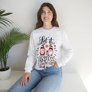 Let It Snow - Unisex Heavy Blend™ Crewneck Sweatshirt