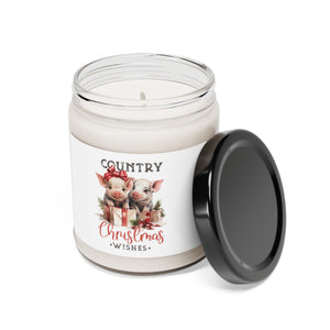Country Christmas - Scented Soy Candle, 9oz