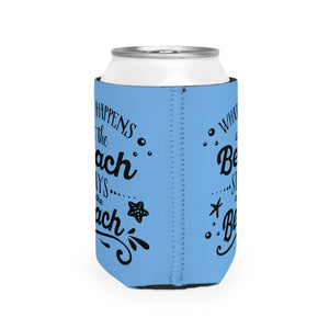 Happens At The Beach - Can Cooler Sleeve