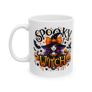 Spooky Witch - Ceramic Mug, (11oz, 15oz)