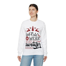 Load image into Gallery viewer, Too Cute - Unisex Heavy Blend™ Crewneck Sweatshirt
