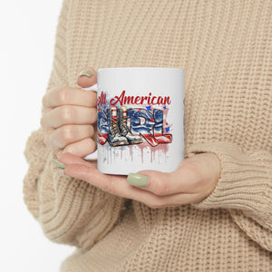 All American Girl - Ceramic Mug, (11oz, 15oz)