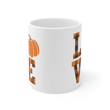 Load image into Gallery viewer, Love Pumpkin - Ceramic Mug 11oz

