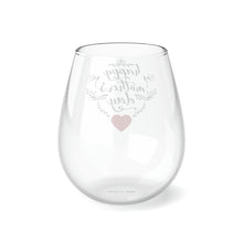 Load image into Gallery viewer, Happy Mothers&#39; Day - Stemless Wine Glass, 11.75oz
