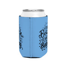 Load image into Gallery viewer, The Beach Is Where - Can Cooler Sleeve
