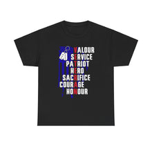 Load image into Gallery viewer, Valor Service - Unisex Heavy Cotton Tee
