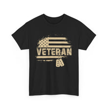 Load image into Gallery viewer, Veteran - Unisex Heavy Cotton Tee
