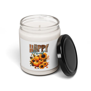 Happy Harvest Flowers - Scented Soy Candle, 9oz