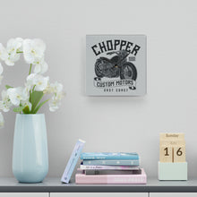 Load image into Gallery viewer, Chopper Custom Motors - Acrylic Wall Clock
