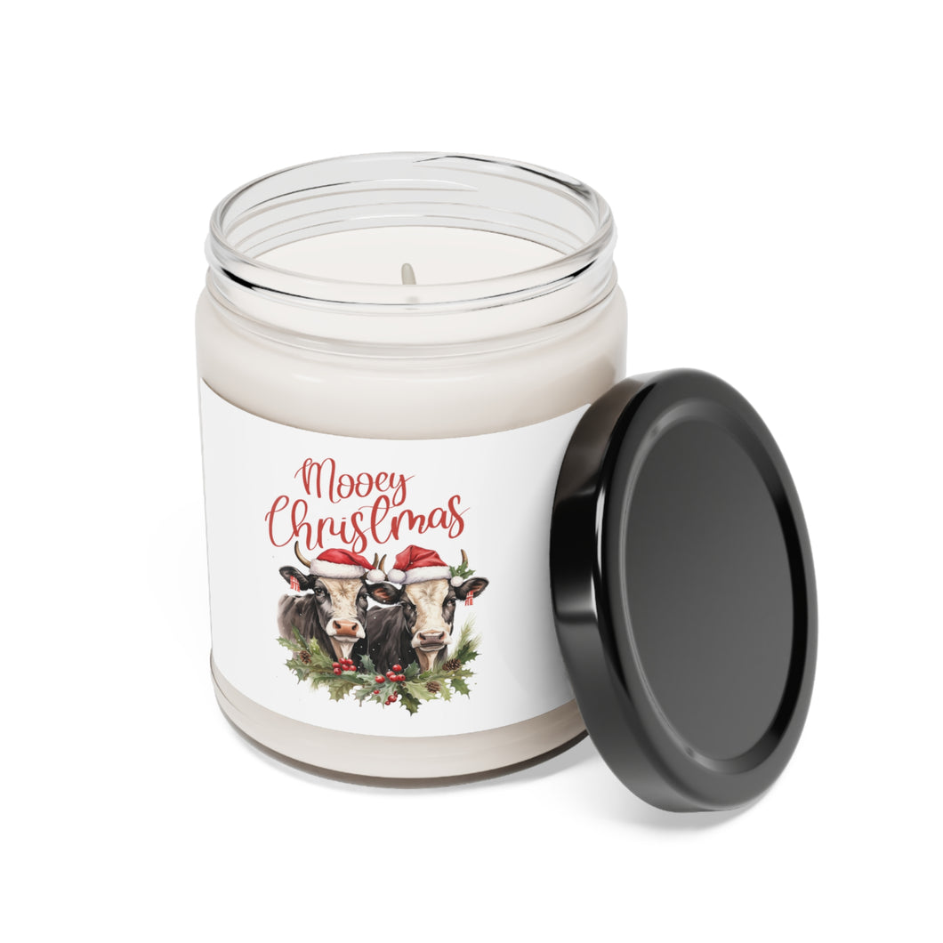 Mooey Christmas - Scented Soy Candle, 9oz
