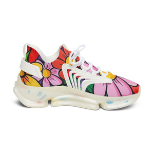 Cartoon Flowers Ver 7 - Women's Mesh Sneakers