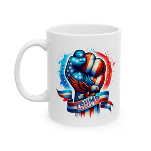 Trump Fist - Ceramic Mug, (11oz, 15oz)