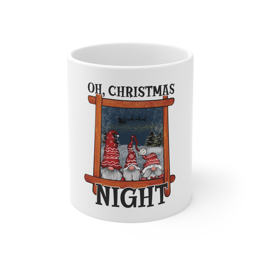 Oh Christmas Night - Ceramic Mug 11oz