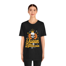 Load image into Gallery viewer, Queen Of Halloween - Unisex Jersey Short Sleeve Tee
