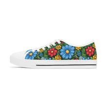 Load image into Gallery viewer, Cartoon Flowers Ver 1 - Women&#39;s Low Top Sneakers
