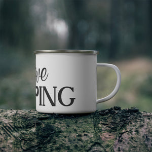 I Love Camping - Enamel Camping Mug