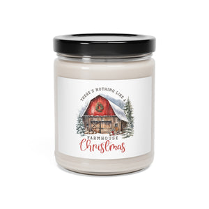 Farmhouse Christmas - Scented Soy Candle, 9oz