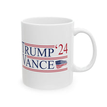 Load image into Gallery viewer, Trump Vance 2024 - Ceramic Mug, (11oz, 15oz)
