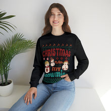 Load image into Gallery viewer, Christmas With My Snowmies - Unisex Heavy Blend™ Crewneck Sweatshirt
