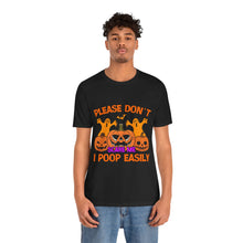 Load image into Gallery viewer, Please Don&#39;t Scare Me - Unisex Jersey Short Sleeve Tee
