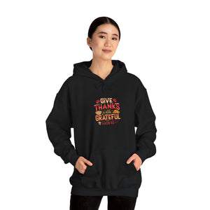 Give Thanks With A Grateful Heart - Unisex Heavy Blend™ Hooded Sweatshirt