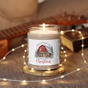 Farmhouse Christmas - Scented Soy Candle, 9oz