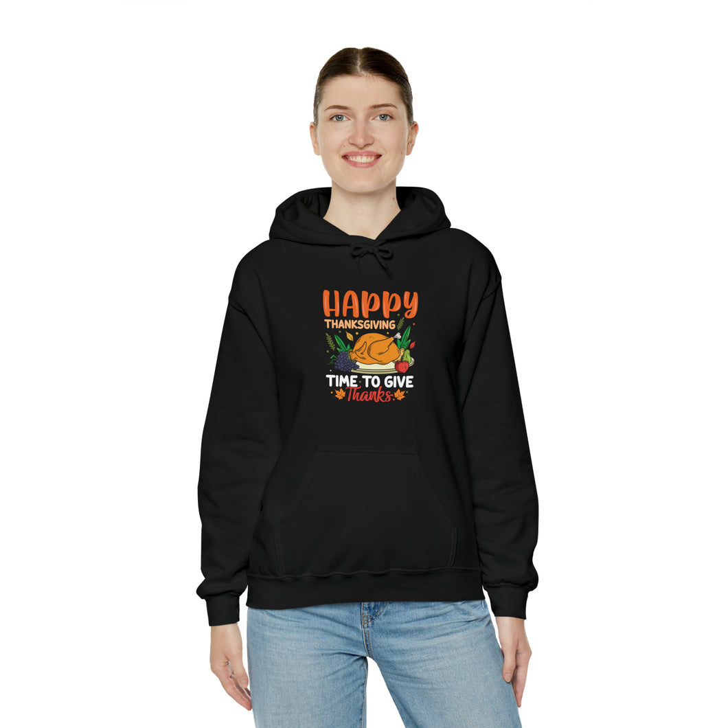 Happy Thanks Giving - Unisex Heavy Blend™ Hooded Sweatshirt