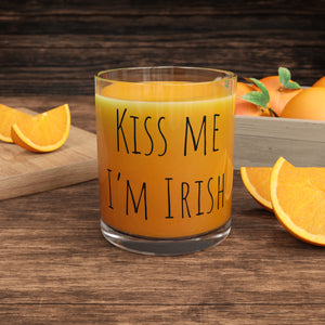 Kiss Me I'm Irish - Bar Glass