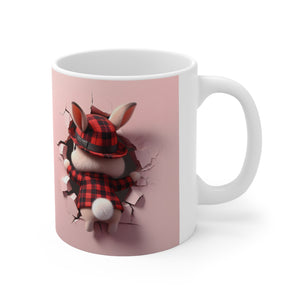 Valentine Rabbitt (5) - Ceramic Mug 11oz