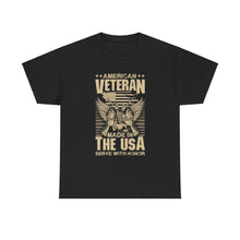 Load image into Gallery viewer, American Veteran - Unisex Heavy Cotton Tee
