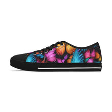 Load image into Gallery viewer, Whimsical Butterflies - Women&#39;s Low Top Sneakers
