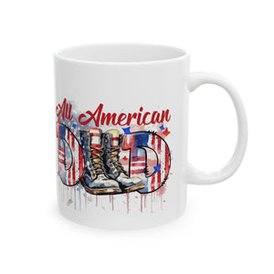 All American Dad - Ceramic Mug, (11oz, 15oz)