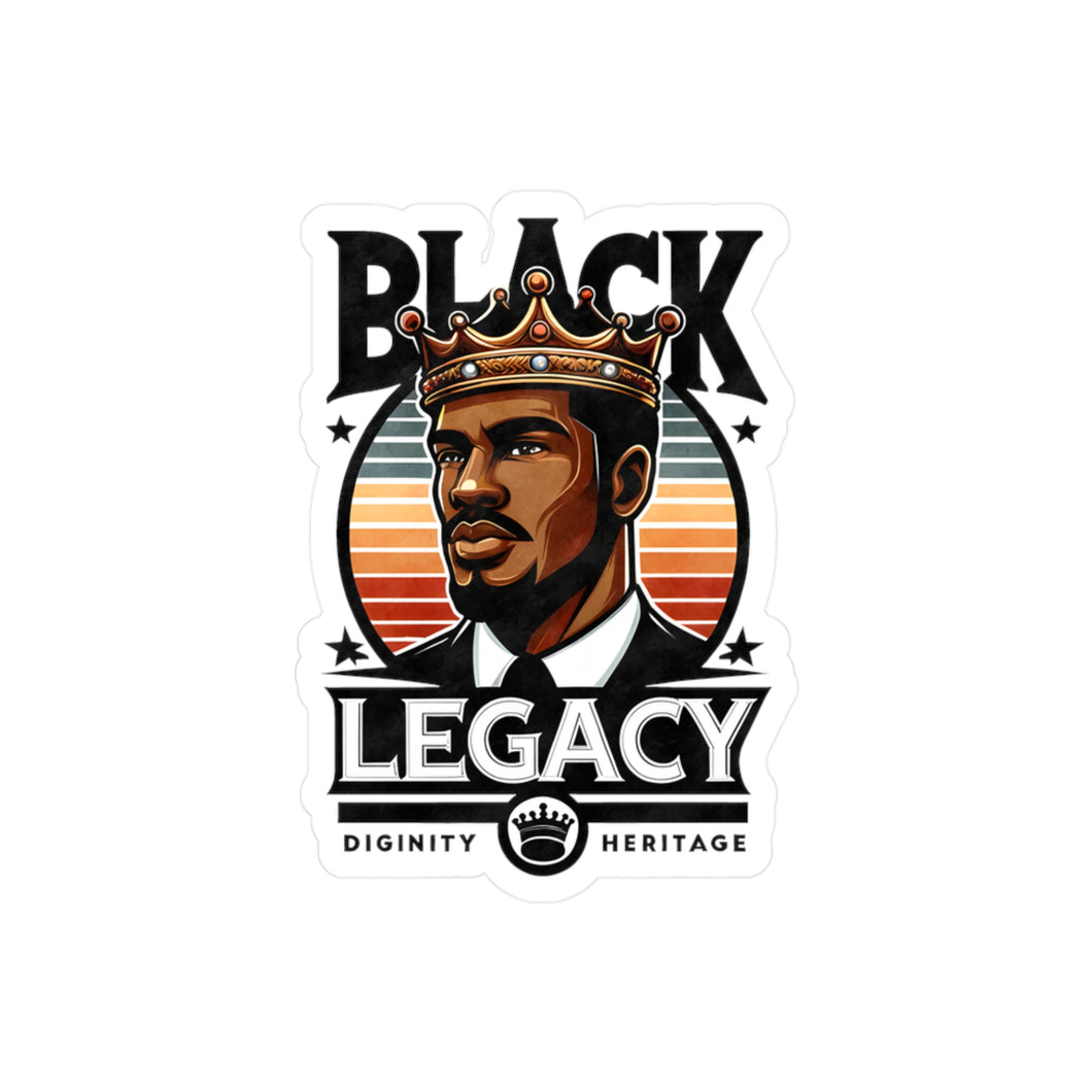 Black Legacy - Kiss-Cut Vinyl Decals