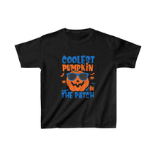 Load image into Gallery viewer, Coolest Pumpkin In The Patch - Kids Heavy Cotton™ Tee
